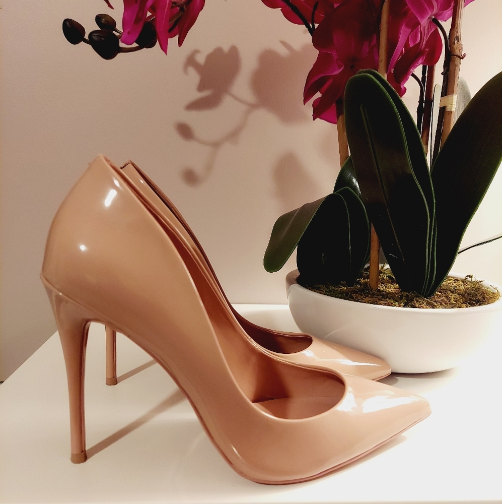 Aldo Stessy Nude Heels